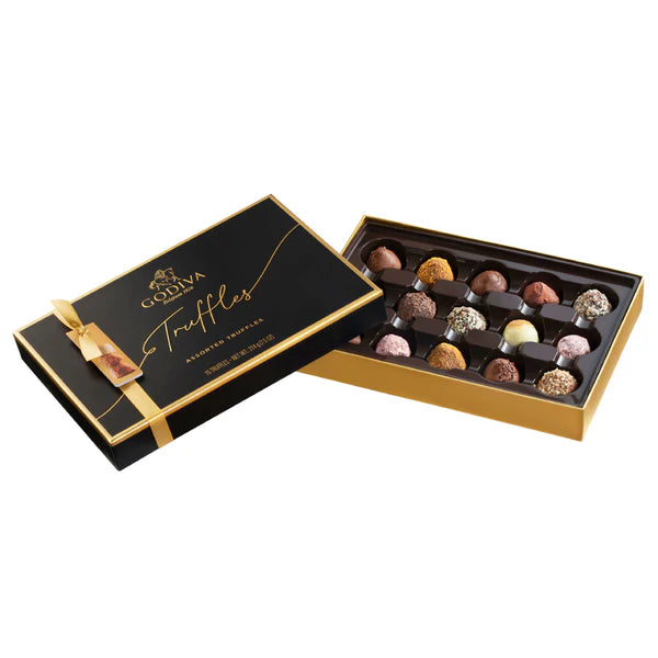 GODİVA TRUFFLES SİGNATURE, 15  ADET TRUFFLES 214 GR