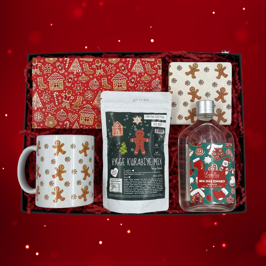 Kurabiye Adam Yılbaşı Kutusu