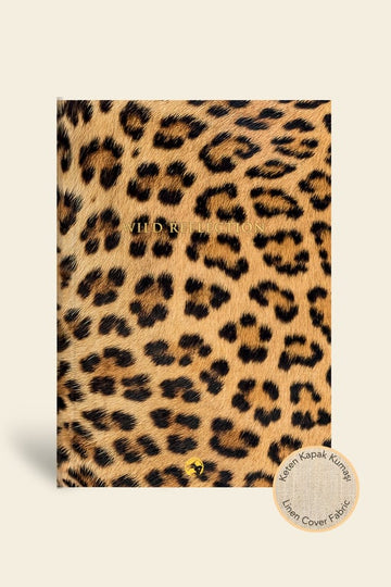 Keten Ciltli Defter Düz Leopar 17x24