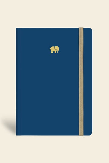 Minimal Defter Kareli Lacivert 17x24cm