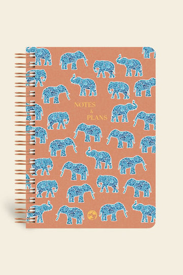 Utopia Spiralli Defter Düz Fil 17x24 cm