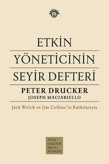 Etkin Yöneticinin Seyir Defteri - Özel Baskı / Peter Drucker (Nadir kitap)