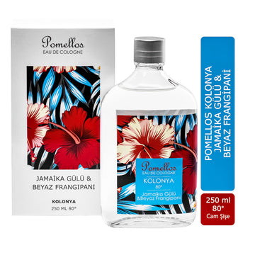 Pomellos- Jamaika Gülü & Beyaz Frangipani 250ml Cam Şişe