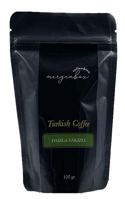 MERGEN COFFEE & TEA DAMLA SAKIZLI TÜRK KAHVESİ 100 GR