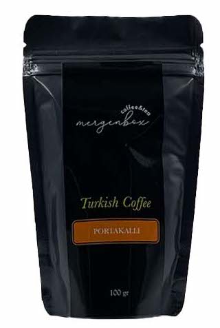 MERGEN COFFEE & TEA PORTAKALLI TÜRK KAHVESİ 100 GR